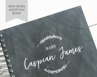 Adoptive Baby Book. Custom Baby Book. The First Year Baby Book Adoptive Version. Baby Shower giFt. Custom Baby Book