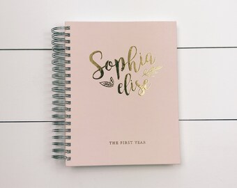 baby memory book etsy