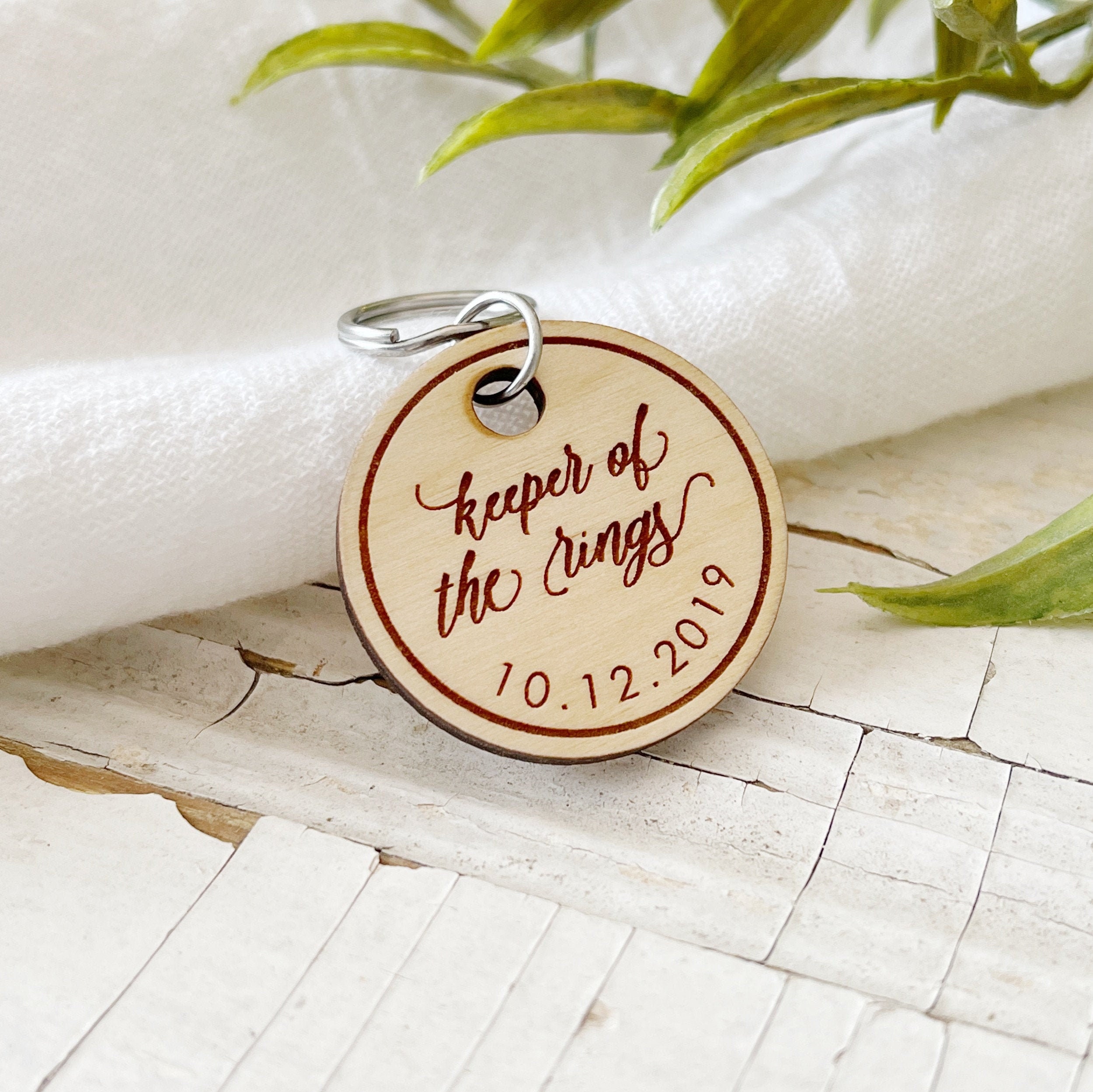 Accessoire Personnalisé d'étiquette de Mariage Chien Cadeau. Dog Tag Id. Of The Groom Bride Wedding 