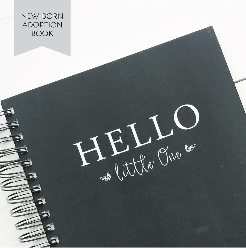 Adoption Memory Book. Baby Book for Adoption. Custom Baby Etsy