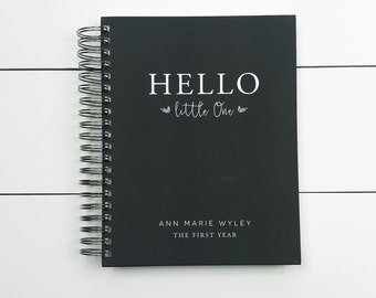 Baby Book. Personalized Baby Memory Book. Baby Album Scrapbook. Pregnancy First Year Baby Book. Baby Shower Gift. New Mom Gift. Gift for mom