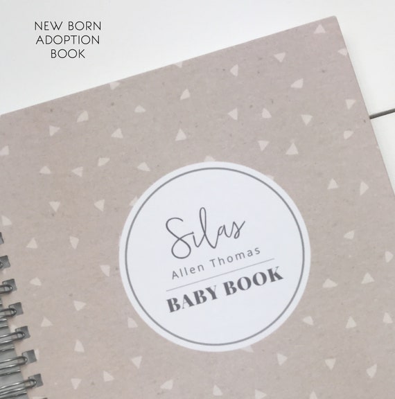 adoption baby book