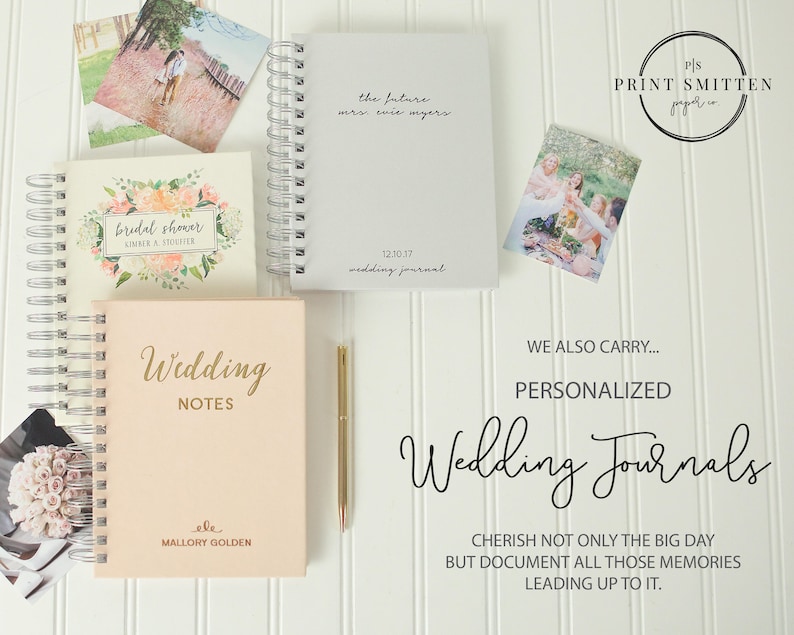 Guest Book Custom Wedding Guestbook Gold Rose Gold Silver Foil Guestbook Landscape Wedding Guestbook Rose Gold Wedding Guestbook