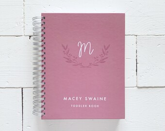 Toddler Memory Book. 5 Year Toddler Book. Record Keeper. Kid Journal