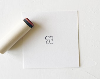 Mini Flower Rubber Stamp: Planner, Bujo, Scrapbooking