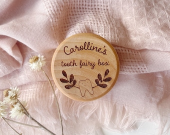 Custom Toothfairy Box with Child's Name.