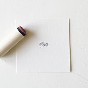 Mini FRICK Stamp. Rubber Planner Stamp. Bujo Bullet journaling stamp. Scrapbooking Stamp. Planner Stamp. Art Stamp. Custom Rubber Stamp.