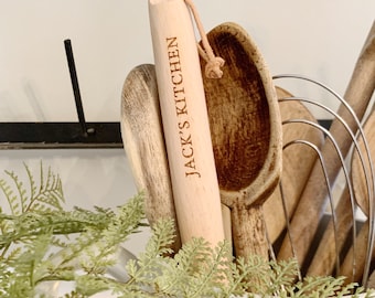 Custom Wooden Spoon for Baker or Bakery Merch.