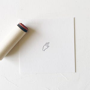 Mini HAND Stamp. Rubber Planner Stamp. Bujo Bullet journaling stamp. Scrapbooking Stamp. Planner Stamp. Art Stamp. Custom Rubber Stamp.