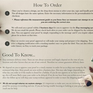 a poster with instructions on how to order