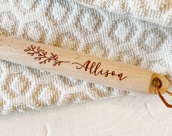 Personalized Wooden Kitchen Spoon for Wedding GIft.