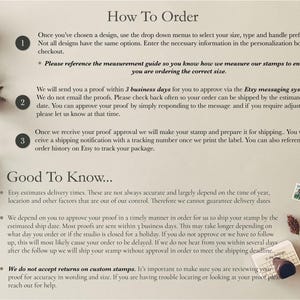a poster with instructions on how to order