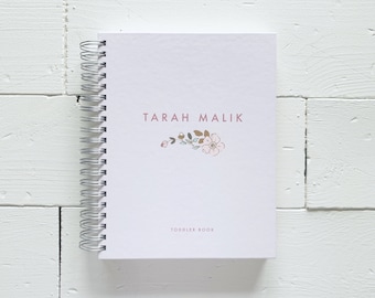 Toddler Memory Book. 5 Year Toddler Book. Record Keeper. Kid Journal