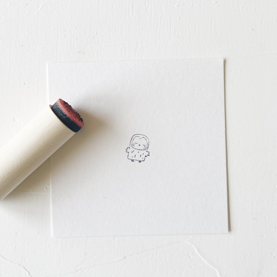 Journaling Friends Wooden Stamp - Kawaii Pen Shop - Cutsy World