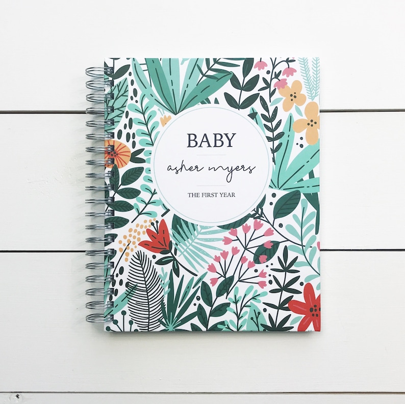 Baby Book Personalized Baby Memory Book Baby Album Etsy Baby Book Personalized Baby Memory Book Baby Album Etsy