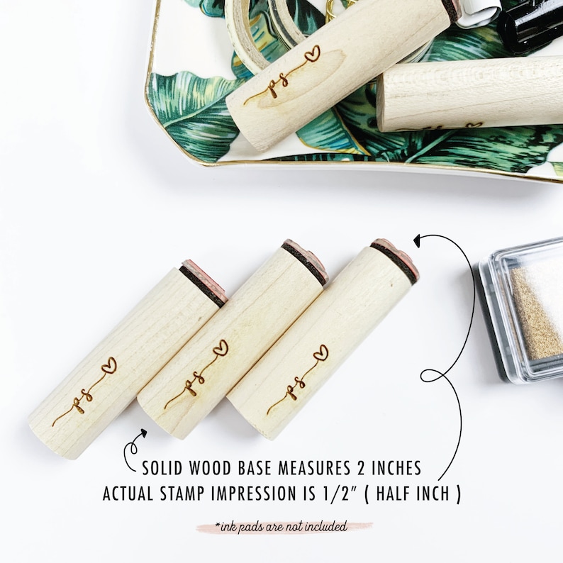 Art Stamp Custom Rubber Stamp. Planner Stamp Bujo Bullet journaling stamp Scrapbooking Stamp Mini Plant Stamp Rubber Planner Stamp