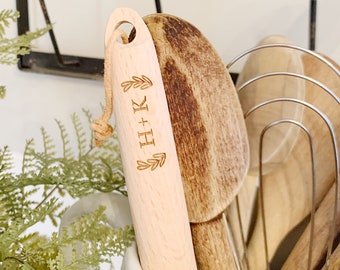 ENGRAVED Custom Wooden Spoon. Wooden Spoon. Housewarming Gift. Realtor Client Gift. Personalized Wooden Spoon Gift. New Home owner Gift.