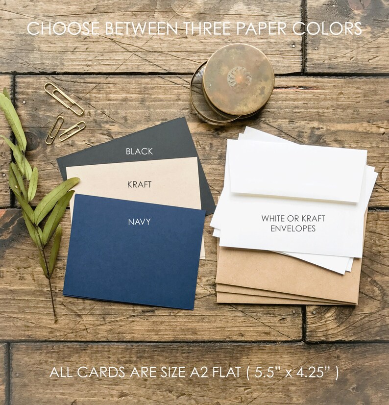 Personalized Wedding Thank You Cards White Ink Cards Custom Thank You Cards Rustic Wedding Thank You Cards With Envelopes Wedding Gift Thank You Cards Paper Party Supplies Safarni Org