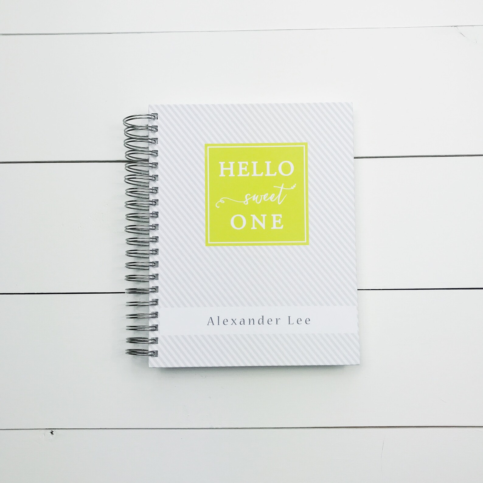 Modern Adoption Baby Book. Custom Modern Baby Book. Baby Book Etsy
