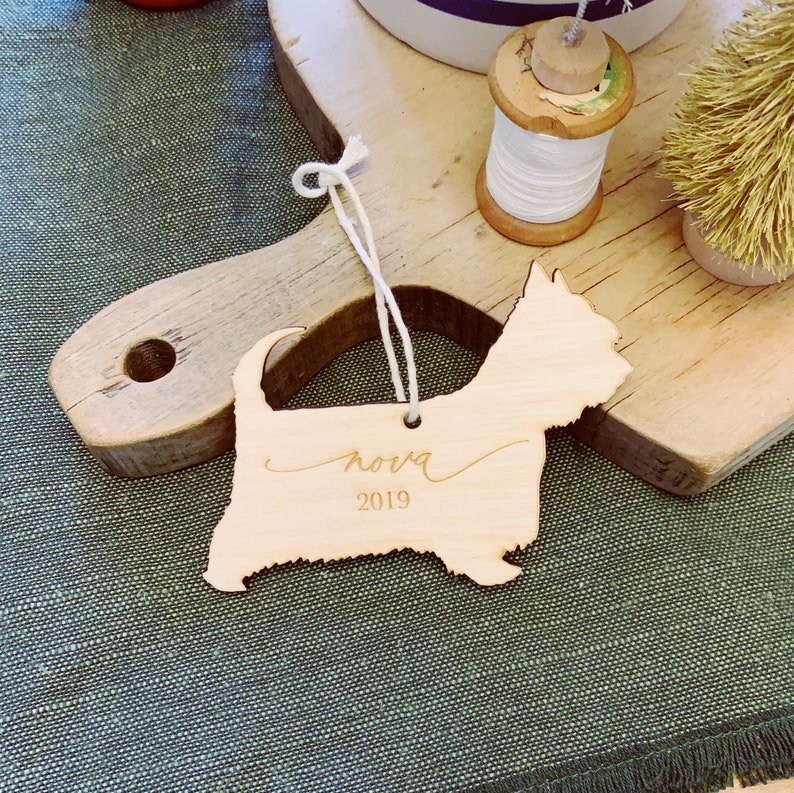 Westie Christmas Gift. Personalized Dog ornament Gift Westie Dog Christmas Ornament Personalized Gift West Highland Terrier ornament