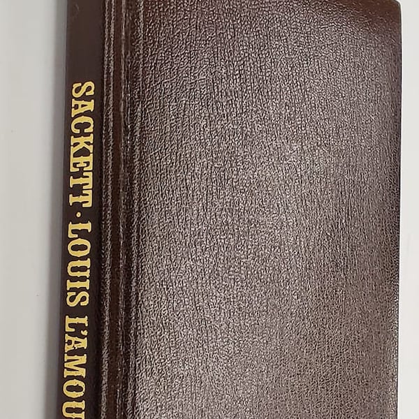 Louis L'amour Leather Bound Books - Etsy