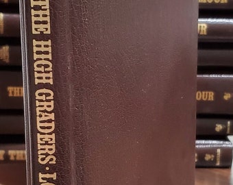 The High Graders by Louis L'Amour from the Louis L'Amour Collection - Leatherette Bound Vintage 80s Western Book
