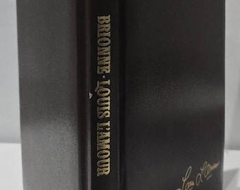 Brionne  by Louis L'Amour from the Louis L'Amour Collection - Leatherette Bound Vintage 80s Western Book