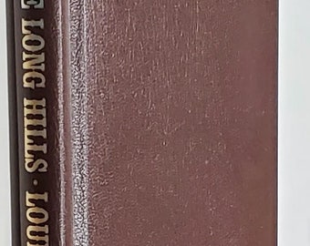 Down the Long Hills by Louis L'Amour from the Louis L'Amour Collection - Leatherette Bound Vintage 80s Western Book