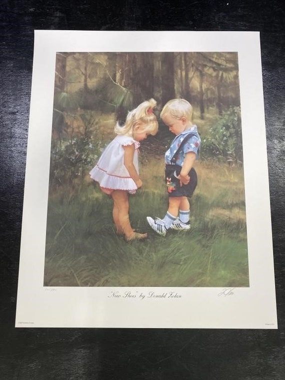 New Shoes - Signed and Numbered Limited Edition Print by