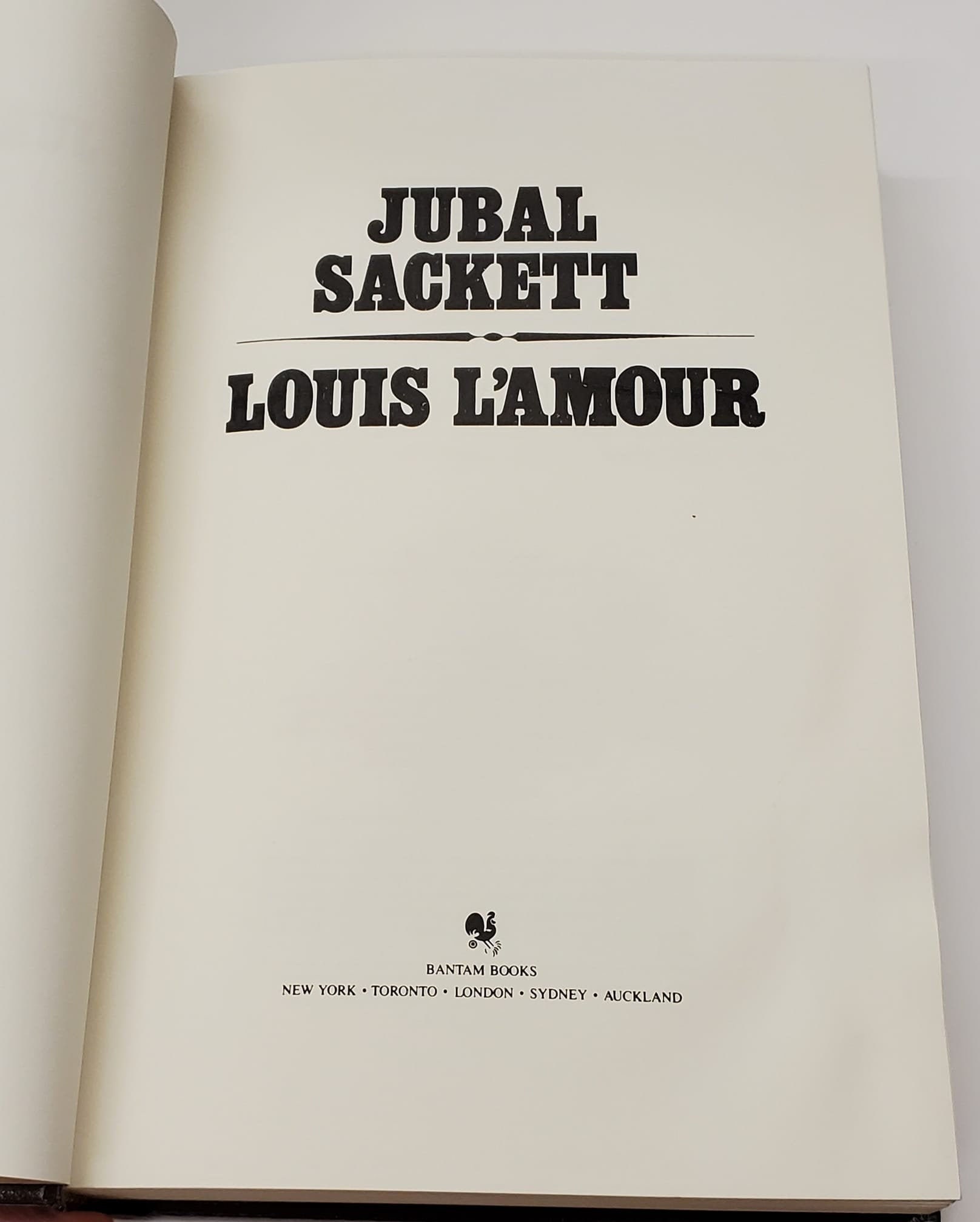 Jubal Sackett by Louis L'Amour