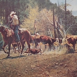 No Help from Mom - Signed and Numbered Limited Edition Print by Tim Cox - 11 7/8&quot; x 18&quot;