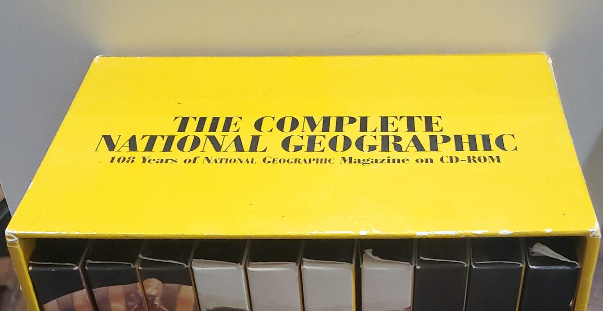 National Geographic 108 年　cd-Rom The Complete National Geographic 108 Years 30 CD-ROM Box Set