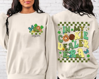 Girl Scout Cookie Era Tour Svg, In My Cookie Era Png, Girl Scout Cookie Version PNG, Troop PNG, Cookie Seller Shirt