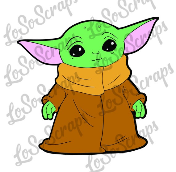 Baby Yoda Svg Png Jpg Instant Download For Cricut Design Etsy
