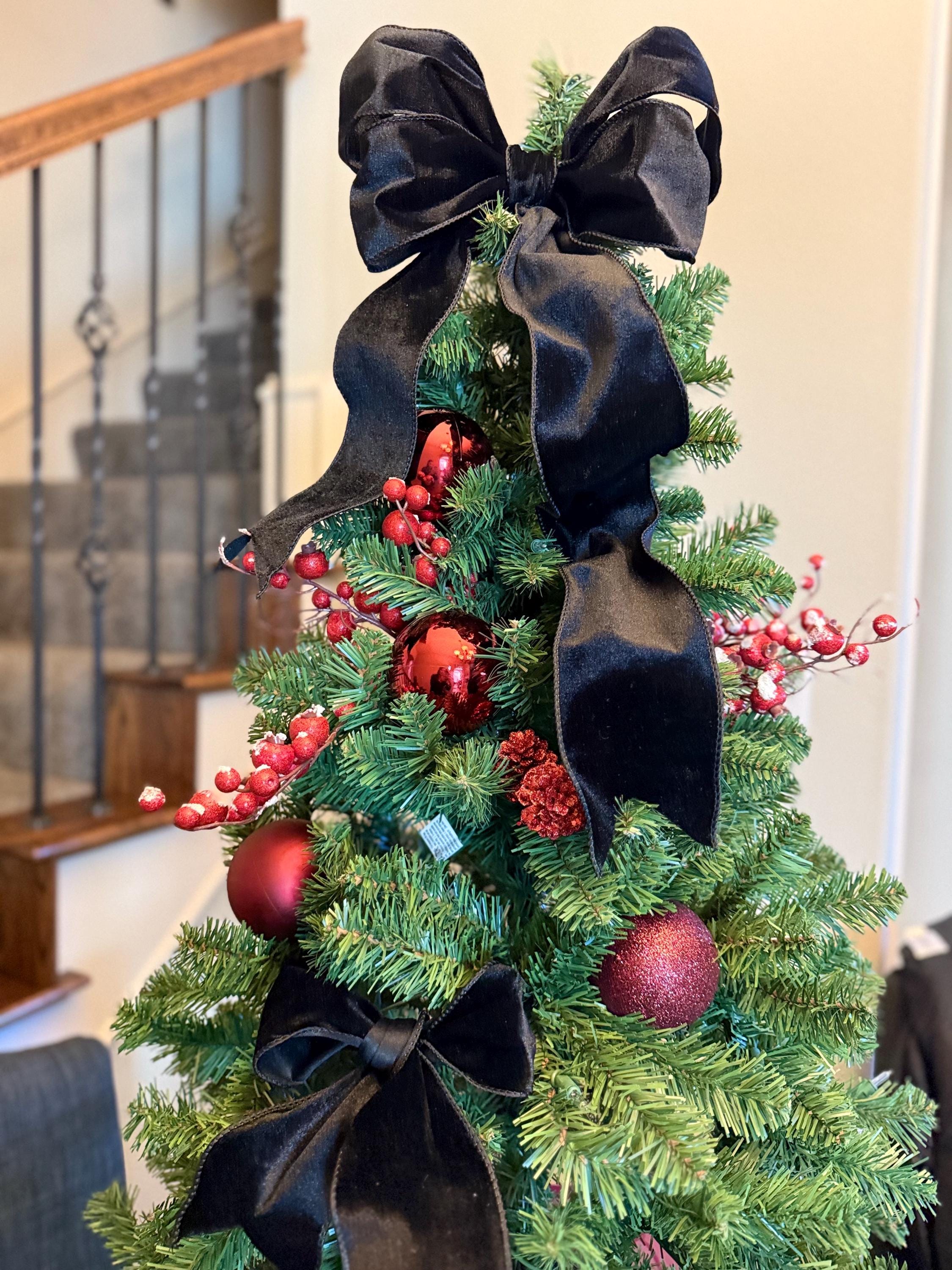 Red Velvet Ribbon 2.5" X 10 Yards - Christmas Decor & Gift Wrapping Ribbon