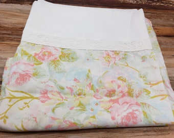 Single vintage pillowcase, Standard size, 1970s