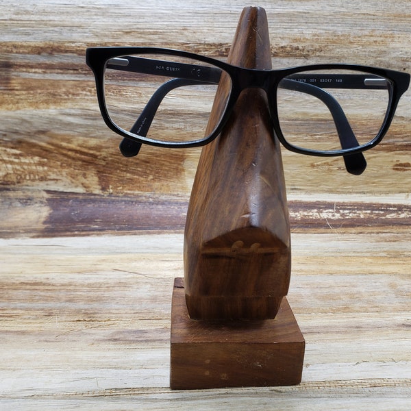 Wood Eyeglass Holder Etsy