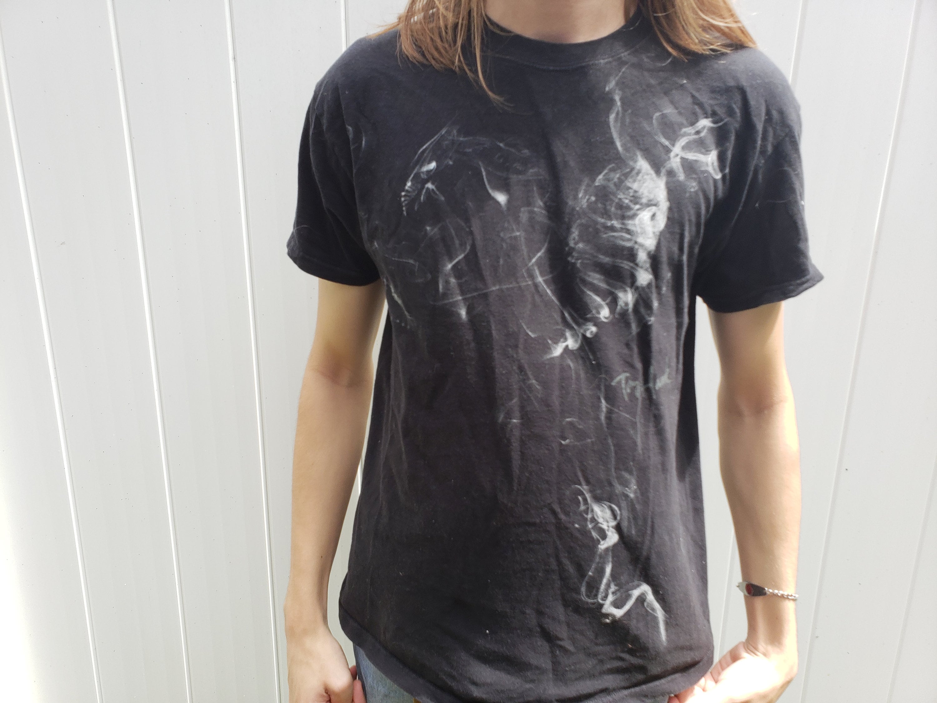 TONY HAWK スカル　Tシャツ M Vintage Tony Hawk Long Sleeved T Shirt Medium 1983 Gray Skateboard