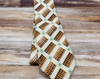 Retro Necktie, 1960s, mid century, vintage necktie