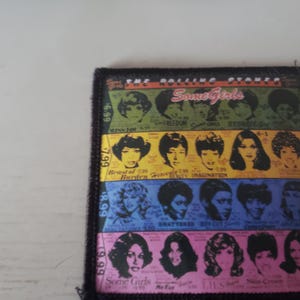 Vintage Rolling Stone patch  some girls