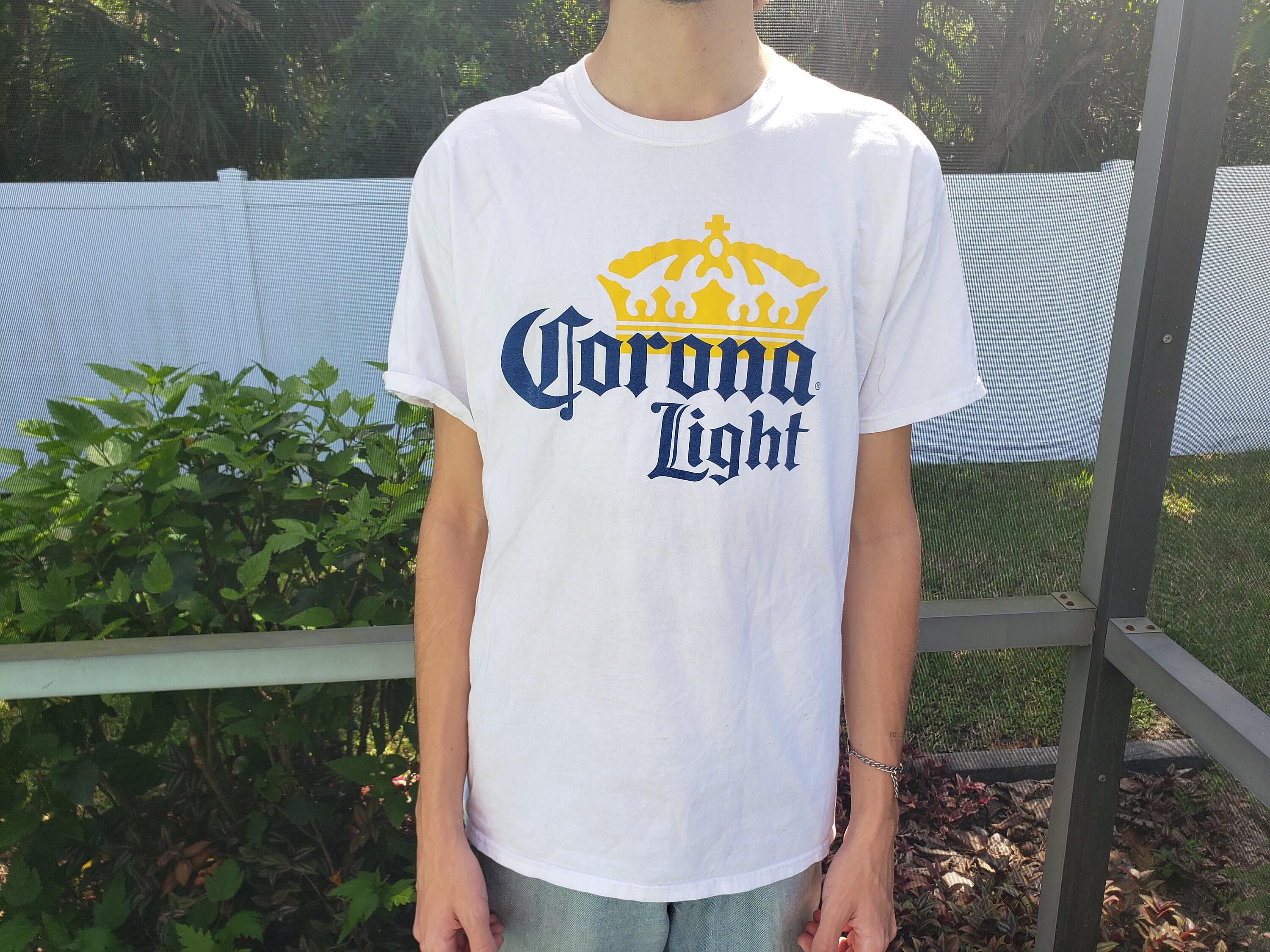 Vintage Corona Light T Shirt, Mens XL, Vintage Beer Shirt