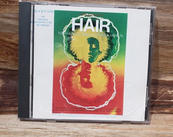 Hair CD,1988, vintage musical cd