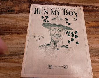 1920s Ad , Cover art,  Vintage Ephemera