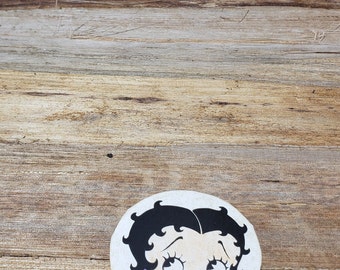 Betty Boop Sticker 1980s Vintage sticker