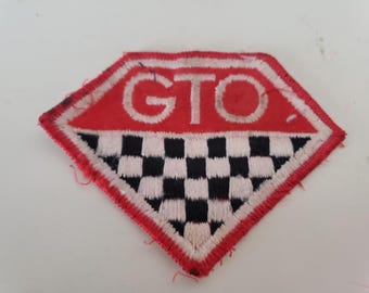 GTO Pontiac racing patch