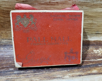 Vintage Pall Mall cigarette case, 1930s