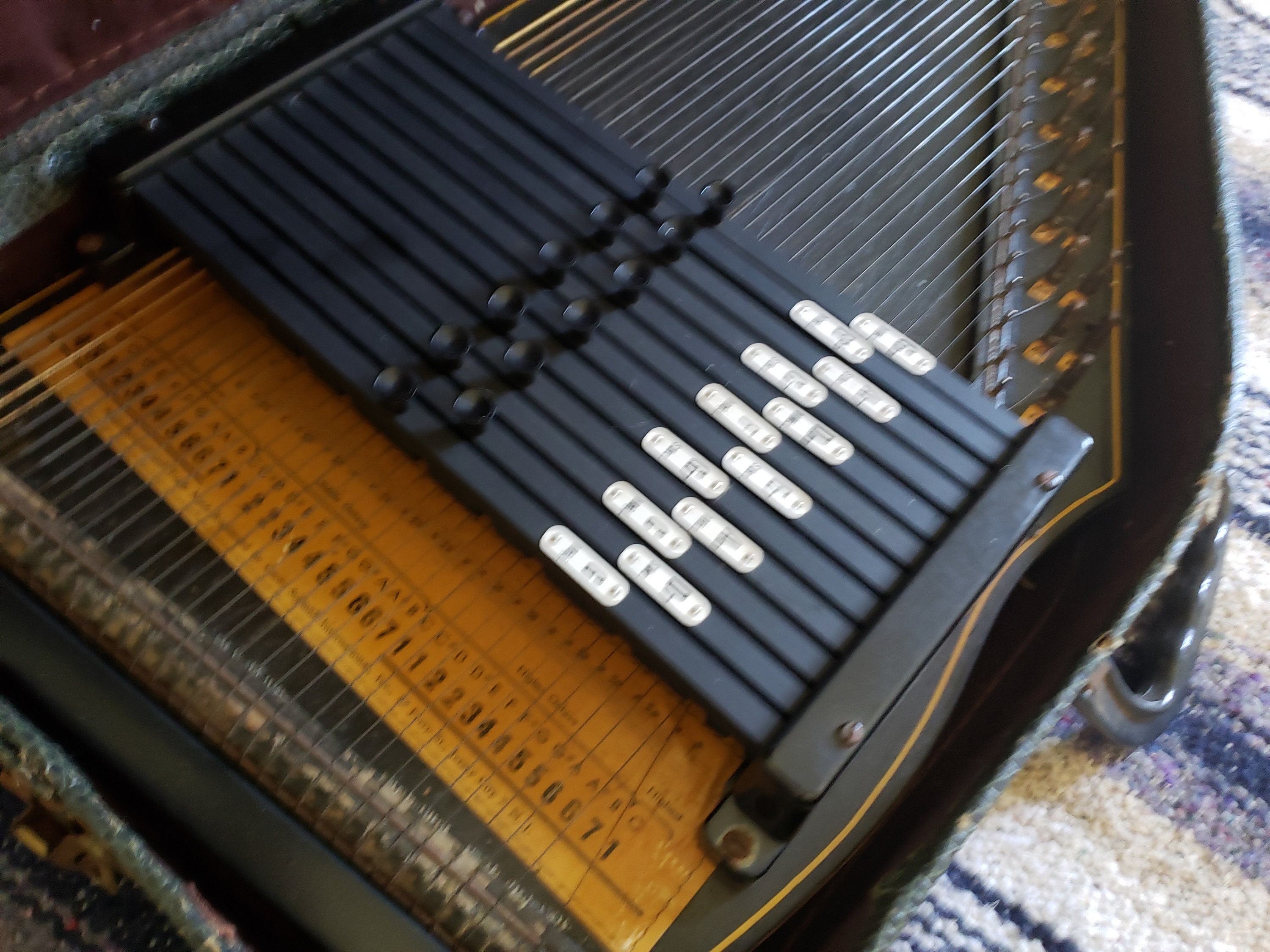 Vintage Autoharp, 1940s Oscar Schmidt International READ