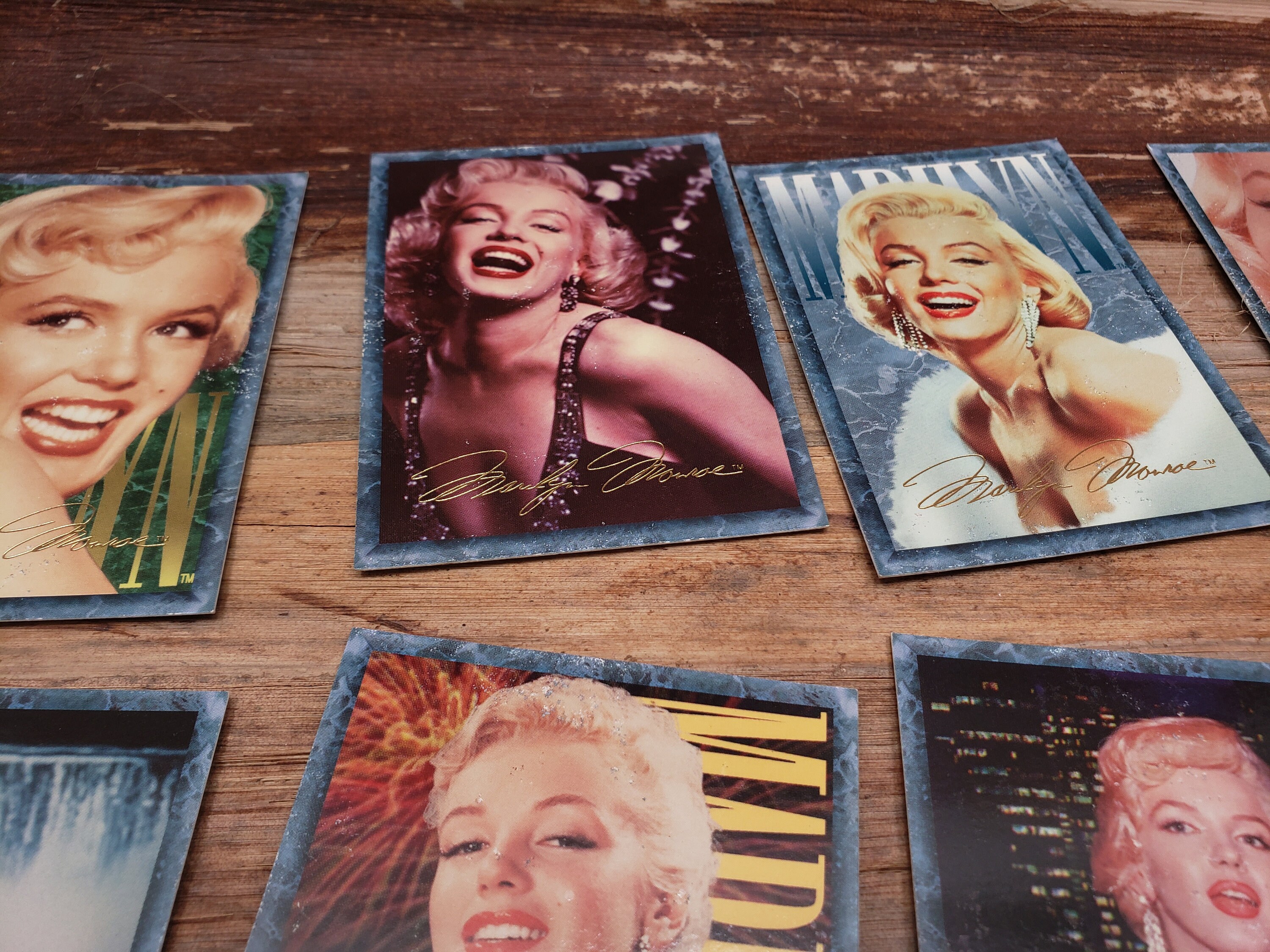 Set of 11 Marilyn Monroe Trading Cards, 1993 - Etsy