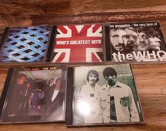 Set of 5, The Who CDs, vintage cds