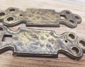 2 Vintage Drawer handles, 1950s